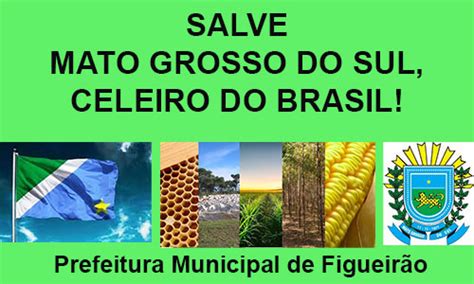 PARABÉNS MATO GROSSO DO SUL CELEIRO DO BRASIL Prefeitura Municipal