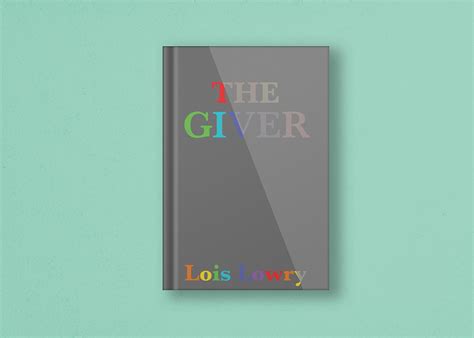 Conceptual book cover for The Giver on Behance