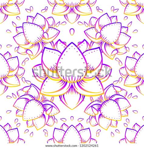 Lotus Flower Sacred Geometry Symbol All Stock Vector Royalty Free 1202524261 Shutterstock