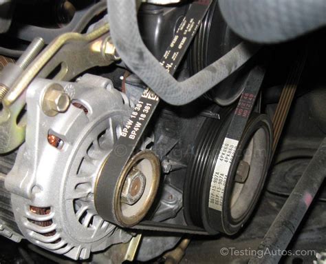 How To Replace The Serpentine Belt Drive Belt Of A Mazda Mazda Demio