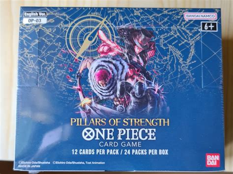 One Piece TCG Pillars Of Strength Display English OP 03 Kaufen Auf