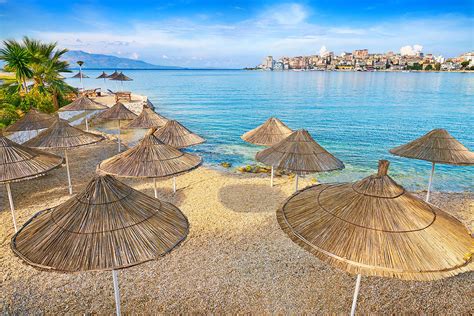 Albania - Saranda City Beach Photograph by Jan Wlodarczyk - Fine Art ...