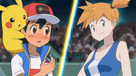 Pokemon Battle Ash Vs Misty Misty Game Team Youtube