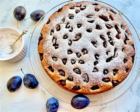 Saftiger Zwetschgenkuchen mit Rührteig Erdbeerschokola de