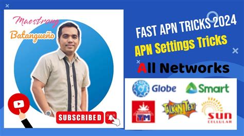 Fast Internet APN Settings For All Networks YouTube