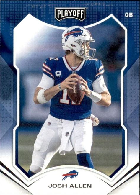 Panini Playoff Josh Allen Trading Card Database