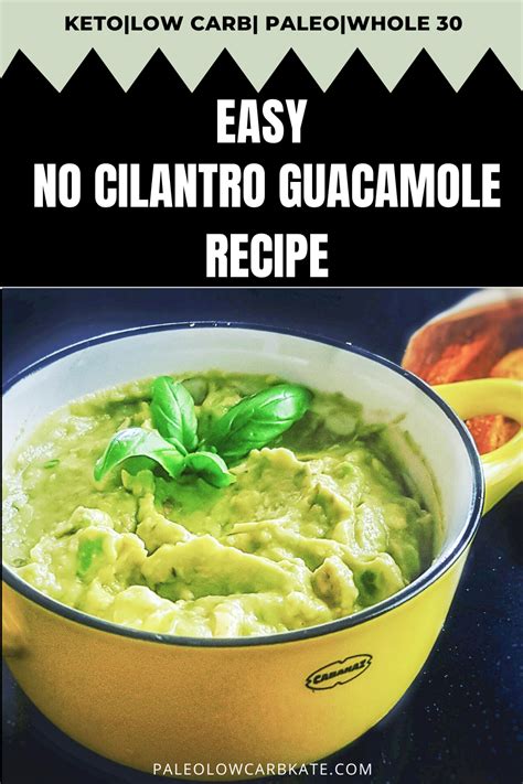 Easy No Cilantro Guacamole Recipe Artofit