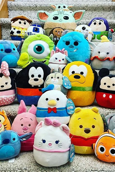 A List Of Every Disney Squishmallow To Add To Your Collection There