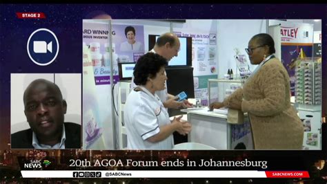 20th AGOA Forum Ends In Johannesburg Dr Sizo Nkala YouTube