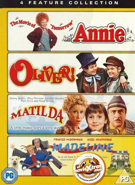 Amazon Annie Oliver Matilda Madeline Dvd Albert Finney