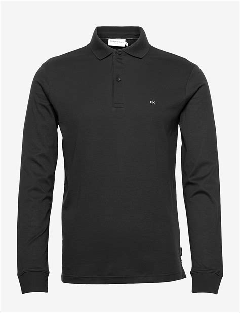 Calvin Klein Liquid Touch Slim Ls Polo Long Sleeved Polos