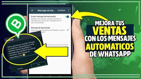 Como Configurar Los Mensajes Autom Ticos En Whatsapp Business Curso