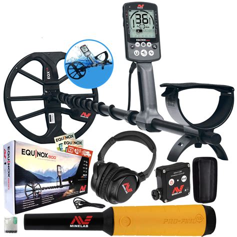 Buy Minelab Equinox 800 Multi IQ Underwater Metal Detector Pro Find