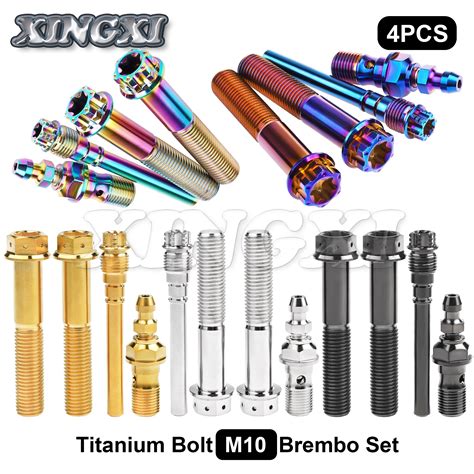 Xingxi Titanium Bolt M X Mm Flange Screws M Single Hole Bleeder