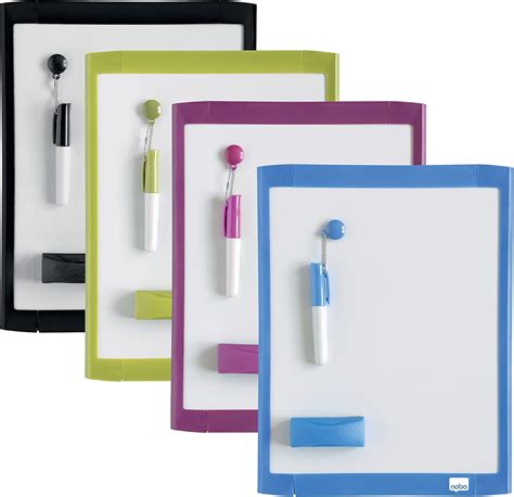 Amazon Nobo 1903816 Mini Magnetic Whiteboard With Coloured Frame