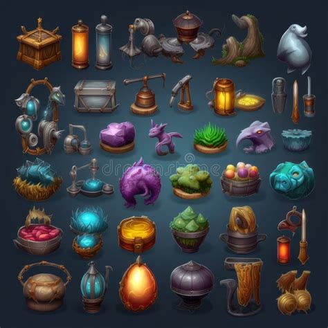 item game  stock illustration illustration  adventure