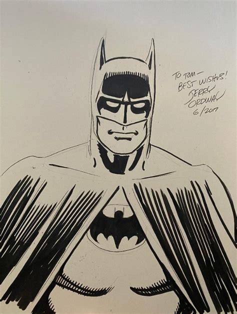 Jerry Ordway Batman In Tom Smithyman S The Batcave Comic Art Gallery