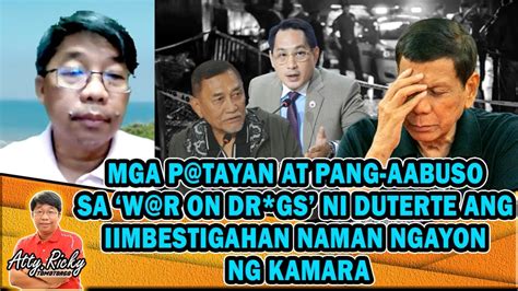 Mga Patayan At Pang Aabuso Sa W R On Dr Gs Ni Duterte Ang