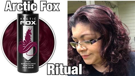 Arctic Fox Ritual Hair Dye Review Youtube