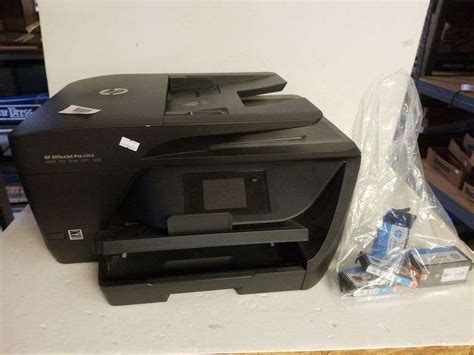 HP Officejet Pro 6968 Printer/fax/scan With Cartridges - Trice Auctions