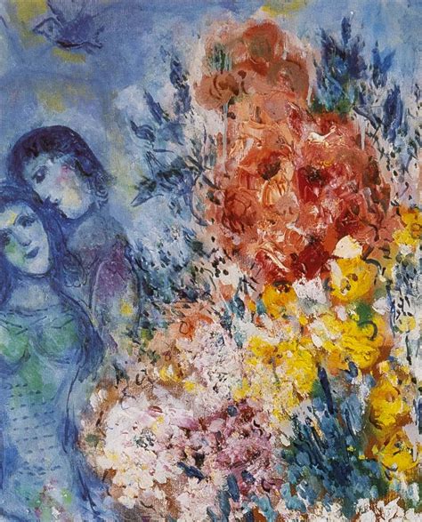 Marc Chagall Bouquet De Fleurs Mutualart