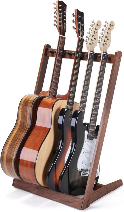 Musbeat Guitar Stand For Multiple Guitars Hardwood Multi Guitar Stand