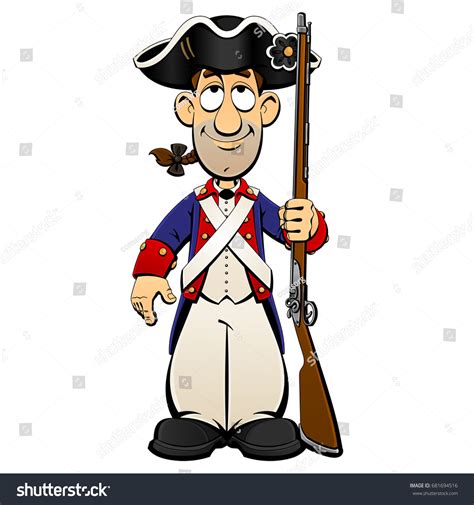 Colonial Soldier Clipart