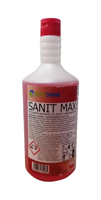 Eco Shine Sanit Max 1L Koncentrat czyszcząco odkamieniający do toalet