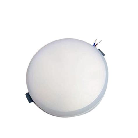 Cool White 15 W LED Rimless Round Panel Light For Home Office At Rs