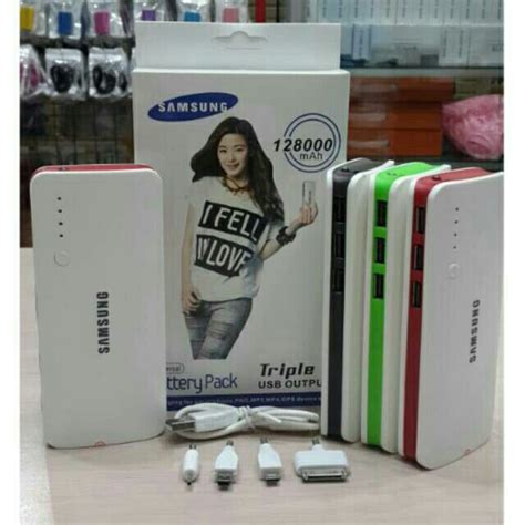 Saya Menjual Power Bank Samsung 128 000mah 3port Seharga Rp70 000