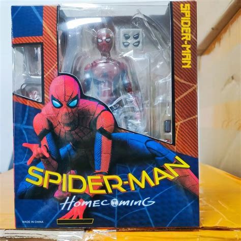 Ct Shf Spiderman Andrew Garfield Tobey Maguire Traje Negro Ver Modelo