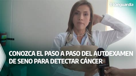 Conozca el paso a paso del autoexamen de seno para detectar cáncer