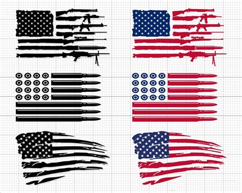 Distressed American Flag Svg Distressed Flag Svg Americanflagsvg Store