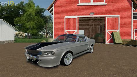 Ford Mustang GT 500 Eleanor v 1.0 - FS19 mods / Farming Simulator 19 mods