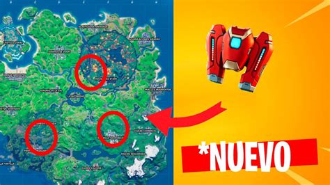 Como Conseguir El Jetpack De Ironman En Fortnite Ubicacion Del