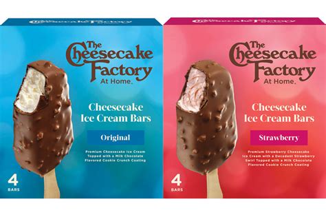 The Cheesecake Factory Introduces Cheesecake Ice Cream Bars Trendradars