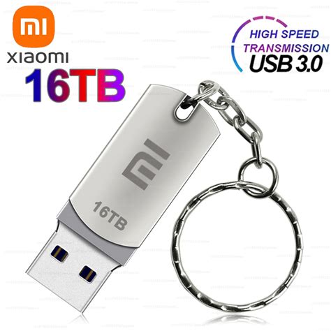 Xiaomi USB 3 0 Pendrive 16TB 8TB 4TB Metal Y Ksek H Zl Flash Kalem S