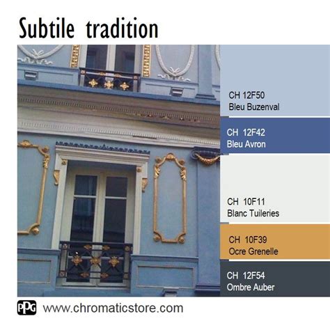 Nuancier Ocre Couleur Facade Maison