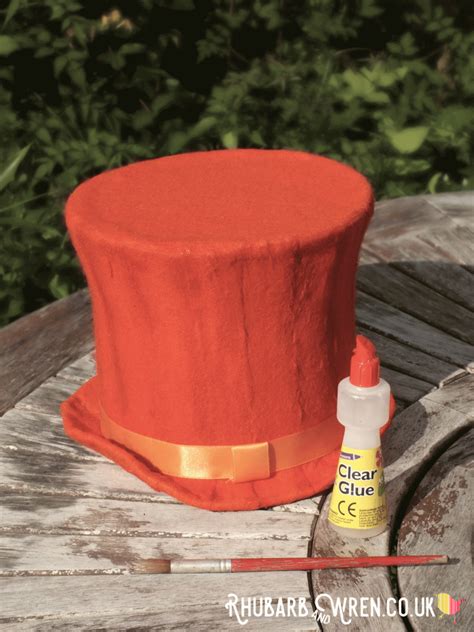 How To Make A Willy Wonka Hat Rhubarb And Wren