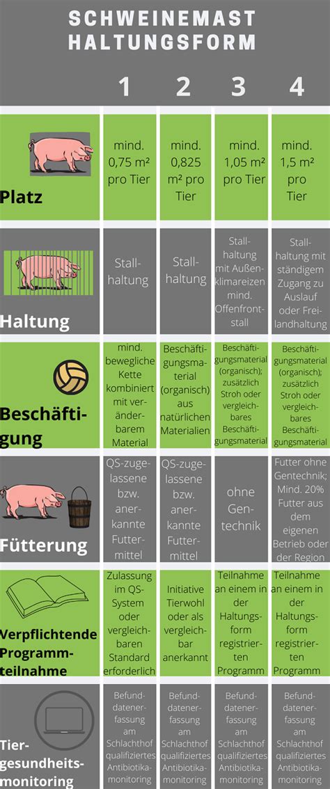 Welche Fleisch Siegel Haltungsform Fleisch Im Allgemeincheck