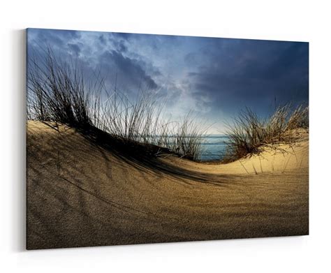 Sand Dunes Beach Scene Canvas Print Picture Canvas Wall Art Art Fever