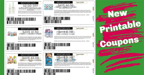 Great New Printable Coupons My Publix Coupon Buddy