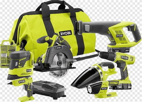 Sin Batería 18 V Ryobi One Ryobi One 6 Piece Combo Kit P884 De