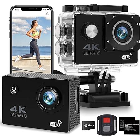 Amazon AKASO EK7000 4K30FPS 20MP Action Camera Ultra HD