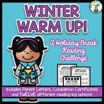 Winter Break Reading Log by Primarily A to Z | Teachers Pay Teachers