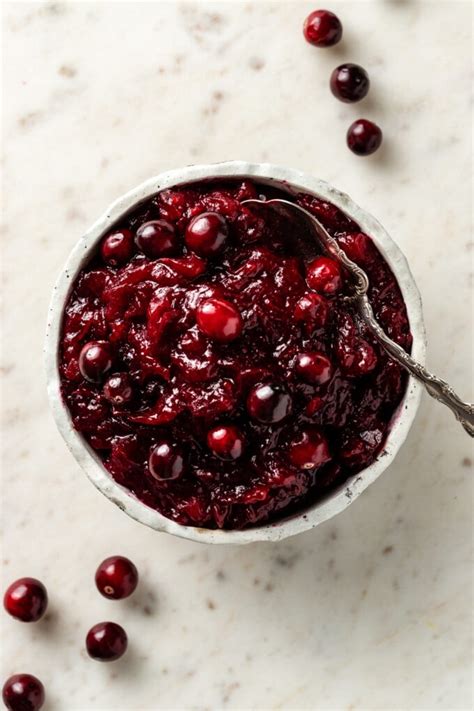 Simple Homemade Cranberry Sauce Nourish And Fete