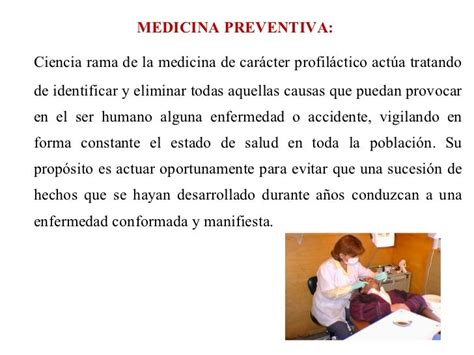 La Medicina Preventiva