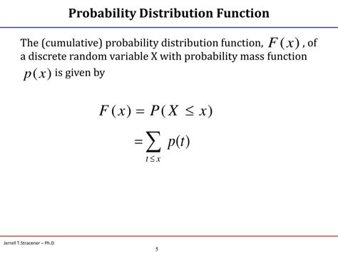 PPT Discrete Probability Distributions Discrete Random Variables