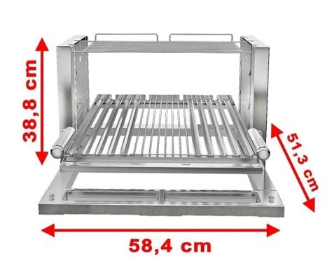 Churrasqueira Grillex Lift M Giragrill Madeiramadeira