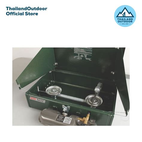 Coleman เตาน้ำมัน 2 หัว รุ่น 2 Burner 424 Dual Fuel Compact Stove 3000000788 3000003648